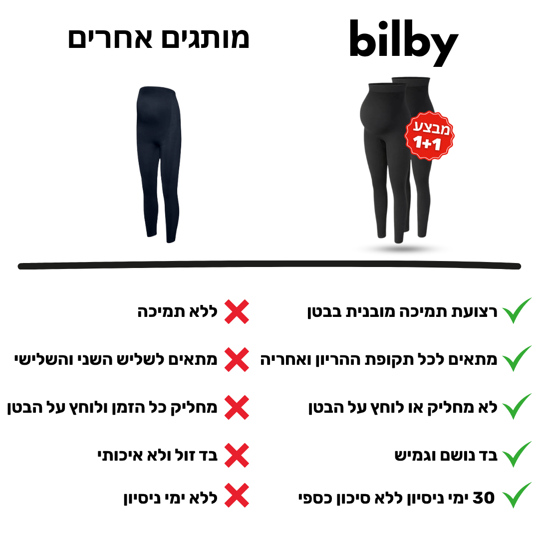 ™BellyHug-טייץ הריון תומך